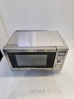Panasonic NN-CD58JSBPQ 27L Microwave Oven Steel Dirt/Marks/Misaligned B+