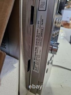 Panasonic NN-CD58JSBPQ 27L Microwave Oven Steel Dirt/Marks/Misaligned B+