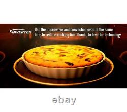 Panasonic NN-CT55JWBPQ 27L Combination Microwave Grill Convection Inverter White