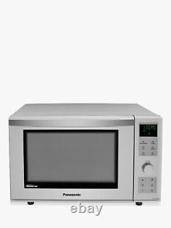 Panasonic NN-DF386M 1000w Flat Bed Combination Microwave Oven Grill Silver