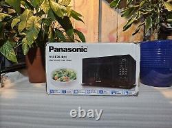Panasonic NN-E28JBMBPQ Compact Microwave Oven with Turntable, 800 W, 20 L, Black