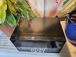 Panasonic NN-E28JBMBPQ Compact Microwave Oven with Turntable, 800 W, 20 L, Black