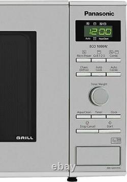 Panasonic NN-GD37HSBPQ 23L Inverter Microwave And Grill Stainless Steel