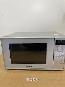 Panasonic NN-K18JMMBPQ 800W 20L Microwave Oven with Grill and Turntable Silver