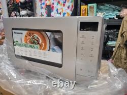 Panasonic NN-K18JMMBPQ 800W 20L Microwave Oven with Grill and Turntable Silver