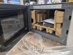 Panasonic NN-K18JMMBPQ 800W 20L Microwave Oven with Grill and Turntable Silver