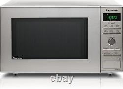Panasonic NN-SD27HSBPQ Solo Inverter Microwave Oven, 23L, 1000 W, Stainless Steel