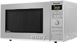 Panasonic NN-SD27HSBPQ Solo Inverter Microwave Oven, 23L, 1000 W, Stainless Steel