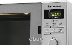 Panasonic NN-SD27HSBPQ Solo Inverter Microwave Oven, 23L, 1000 W, Stainless Steel