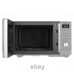 Panasonic NN-SD37QSBPQ 29L Solo Microwave Oven Stainless Steel 10 NN-SD37QSBPQ