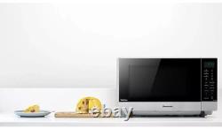 Panasonic NN-SF464MBPQ Flatbed Microwave oven 27L Silver Inverter 1000W