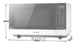 Panasonic NN-SF464MBPQ Flatbed Microwave oven 27L Silver Inverter 1000W