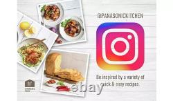 Panasonic NN-SF464MBPQ Flatbed Microwave oven 27L Silver Inverter 1000W