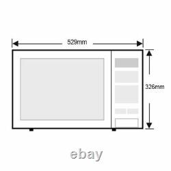 Panasonic NN-SF574S 27 ltr flatbed Countertop Microwave Oven 1000w