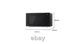 Panasonic NN-ST22QBBPQ 20L 800W Standard Microwave Black Panasonic NN-ST22QBBPQ 20L 800W Standard Microwave Black