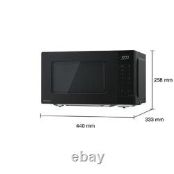 Panasonic NN-ST22QBBPQ 20L 800W Standard Microwave Black