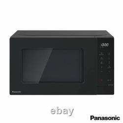 Panasonic NN-ST22QBBPQ 20L Solo Microwave Black Compact Countertop Oven 700W