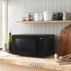 Panasonic NN-ST22QBBPQ 20L Solo Microwave Black Compact Countertop Oven 700W