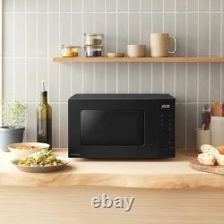 Panasonic NN-ST22QBBPQ 20L Solo Microwave Black Compact Countertop Oven 700W