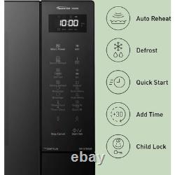 Panasonic NN-ST65QBBPQ 1000 Watt 32 Litres Free Standing Microwave Black