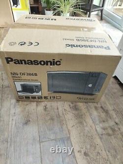 Panasonic Nn-DF 386 Bbpq Combination Flatbed Microwave Black