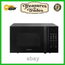 Powerful 900W Microwave Grill, Sleek Black, Spacious 29L Capacity