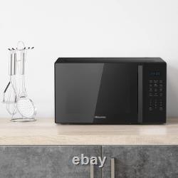 Powerful 900W Microwave Grill, Sleek Black, Spacious 29L Capacity