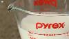 Pyrex Glass Measuring Cup Set 3 Piece Microwave And Oven Safe Clear