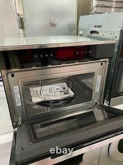 RANGEMASTER RMB45MCBL/SS Built-in Combination Microwave Black & Stainless Steel