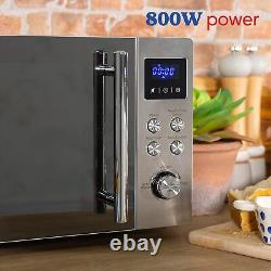 RHM2086SS 17L Stainless Steel Digital Microwave