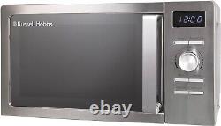 RUSSELL HOBBS RHMD828SS Solo Microwave 20L 800W Silver Digital with 5 Power Lvl