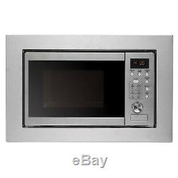 Refurb Cookology IM20LSS 20L 800W 60cm Integrated Built-in Microwave in S/Steel