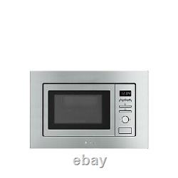Refurbished Smeg FMI020X 20L 800W Built-in Microwave with Grill Stainless Stee