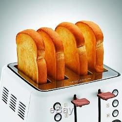 Rose Gold Kitchen Set Morphy Richards Microwave Jug Kettle & 4-Slice Toaster