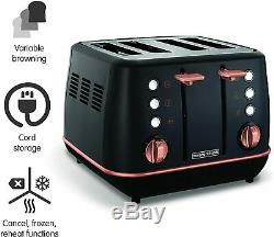 Rose Gold Morphy Richards Complete Set Jug Kettle Toaster Microwave Slow Cooker