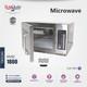 Rotoquip 1800w Commercial Microwave Oven Stainless Steel Digital 34 Litre New