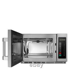 RotoQuip 1800w commercial microwave oven Stainless Steel digital 34 Litre NEW