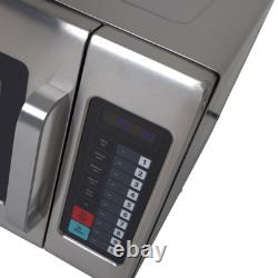 RotoQuip 1800w commercial microwave oven Stainless Steel digital 34 Litre NEW