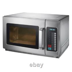 RotoQuip 1800w commercial microwave oven Stainless Steel digital 34 Litre NEW
