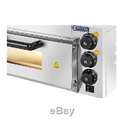 Royal Catering Pizza Oven 2000 W Electric Pizza Oven Baking Calzone Italian