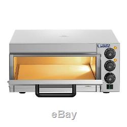 Royal Catering Pizza Oven 2000 W Electric Pizza Oven Baking Calzone Italian