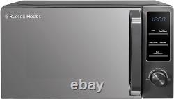 Russell Hobbs 20 Litre 800W Dark Steel Digital Microwave with 8 Auto Cook Menus