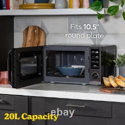 Russell Hobbs 20 Litre 800W Dark Steel Digital Microwave with 8 Auto Cook Menus