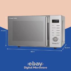 Russell Hobbs 23 L Solo Microwave 900 W, 5 Power Levels & Defrost