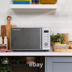 Russell Hobbs 23 Litre 800W Solo Microwave in Silver RHM2348S Brand New