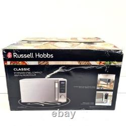 Russell Hobbs 800w 20L Microwave Classic Stainless Steel RHM2086SS-AG Ex Display
