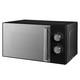 Russell Hobbs Black Microwave 17 Litre 700w Honeycomb Pattern Manual Rhmm715b
