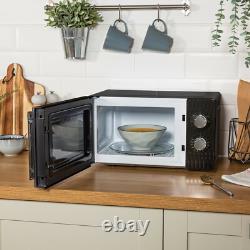 Russell Hobbs Black Microwave 17 Litre 700W Honeycomb Pattern Manual RHMM715B