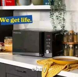 Russell Hobbs Black Microwave RHM2076B 20 Litre 800W Digital with 5 Power Levels