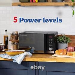 Russell Hobbs Black Microwave RHM2076B 20 Litre 800W Digital with 5 Power Levels